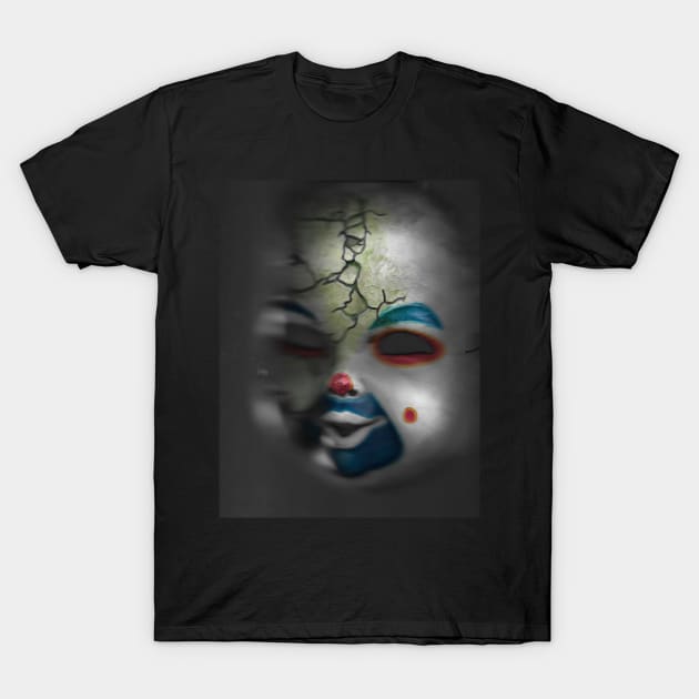 Unhappy Clown T-Shirt by Clown Barf